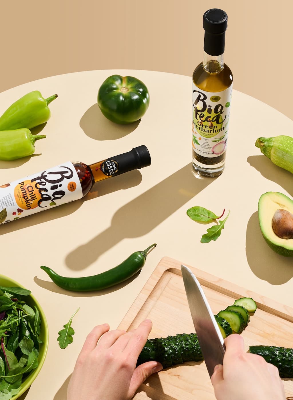 Biateca oils with diet-friendly ingredients